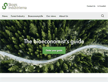 Tablet Screenshot of forestindustries.se