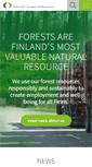 Mobile Screenshot of forestindustries.fi